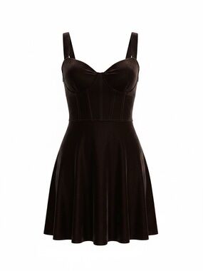 R&M Richards Black Sleeveless Dress